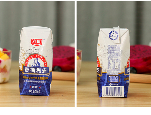 莫斯利安酸牛奶200g*12盒